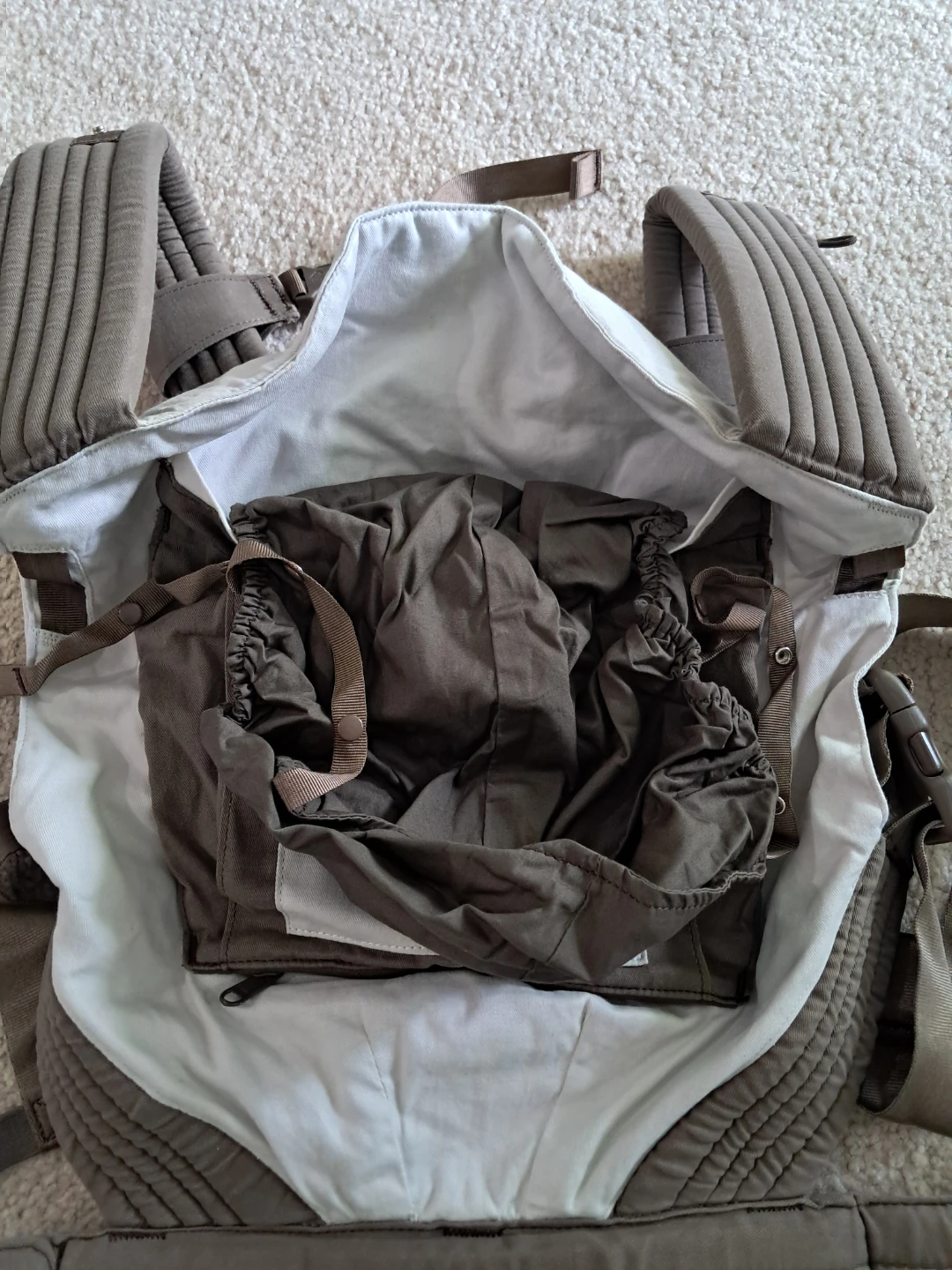 Onya Baby Carrier - Brown and White - photo 5