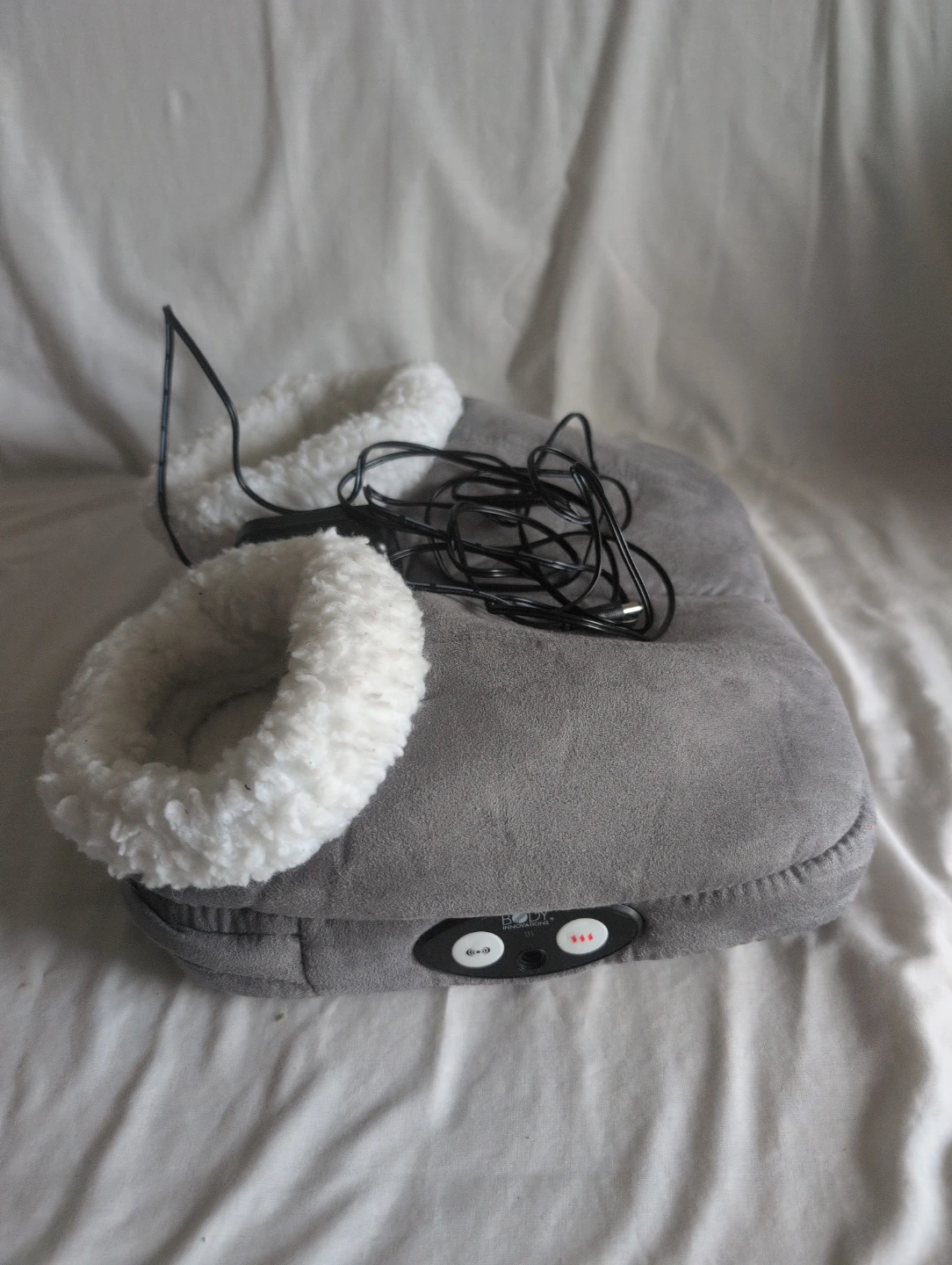Grey Heated Foot Warmer Massager - photo 3