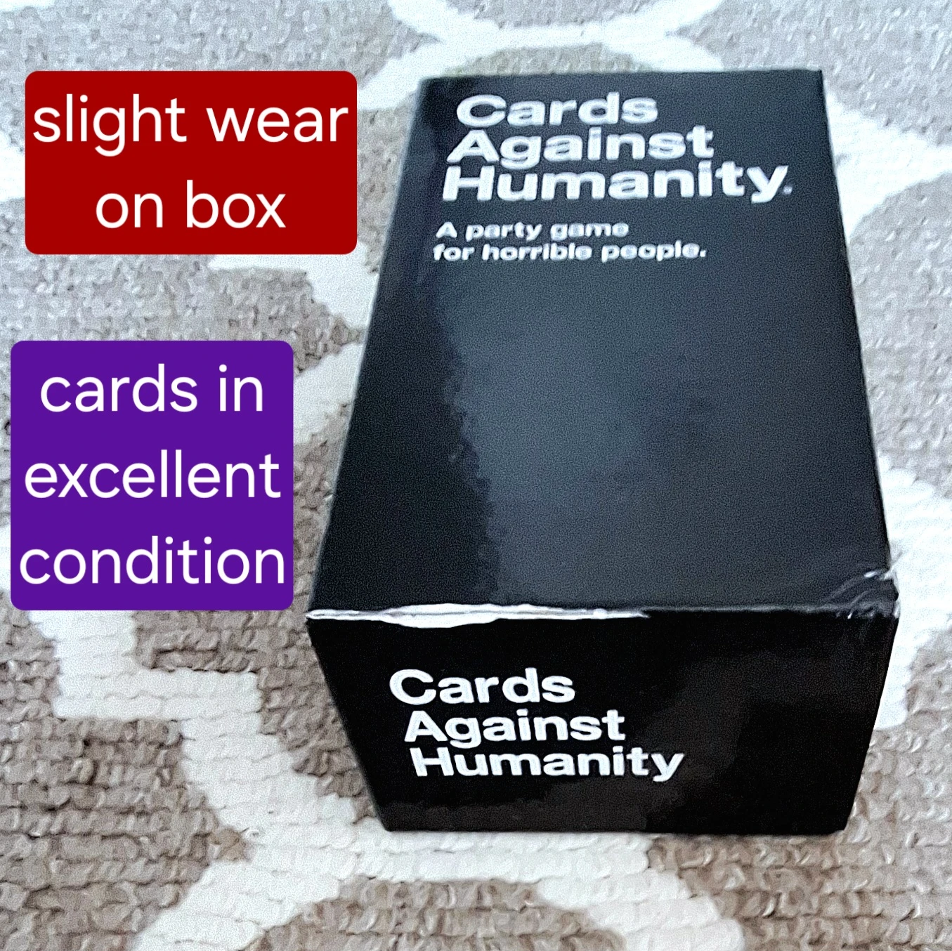 Cards Against Humanity - card game like new - photo 3