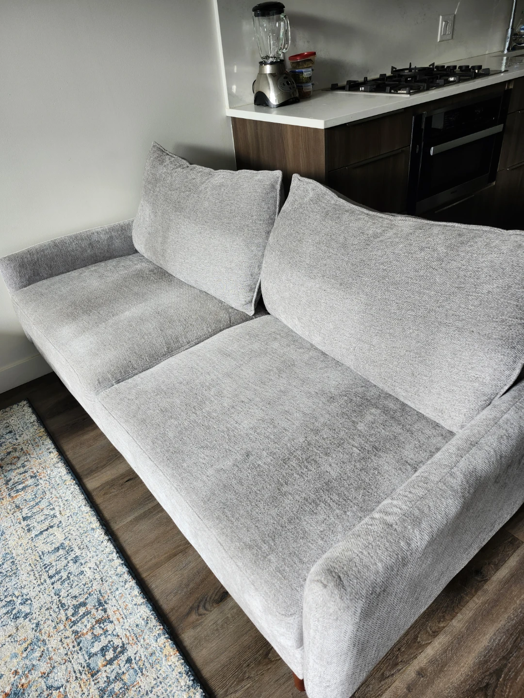 Grey Fabric Sofa