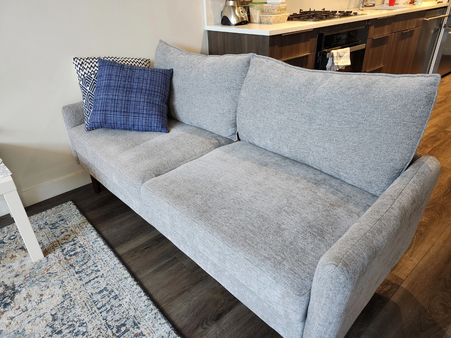 Grey Fabric Sofa - photo 2