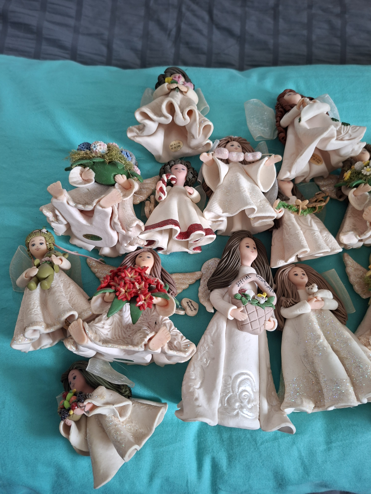 Collection of 30 Assorted Angel Figurines