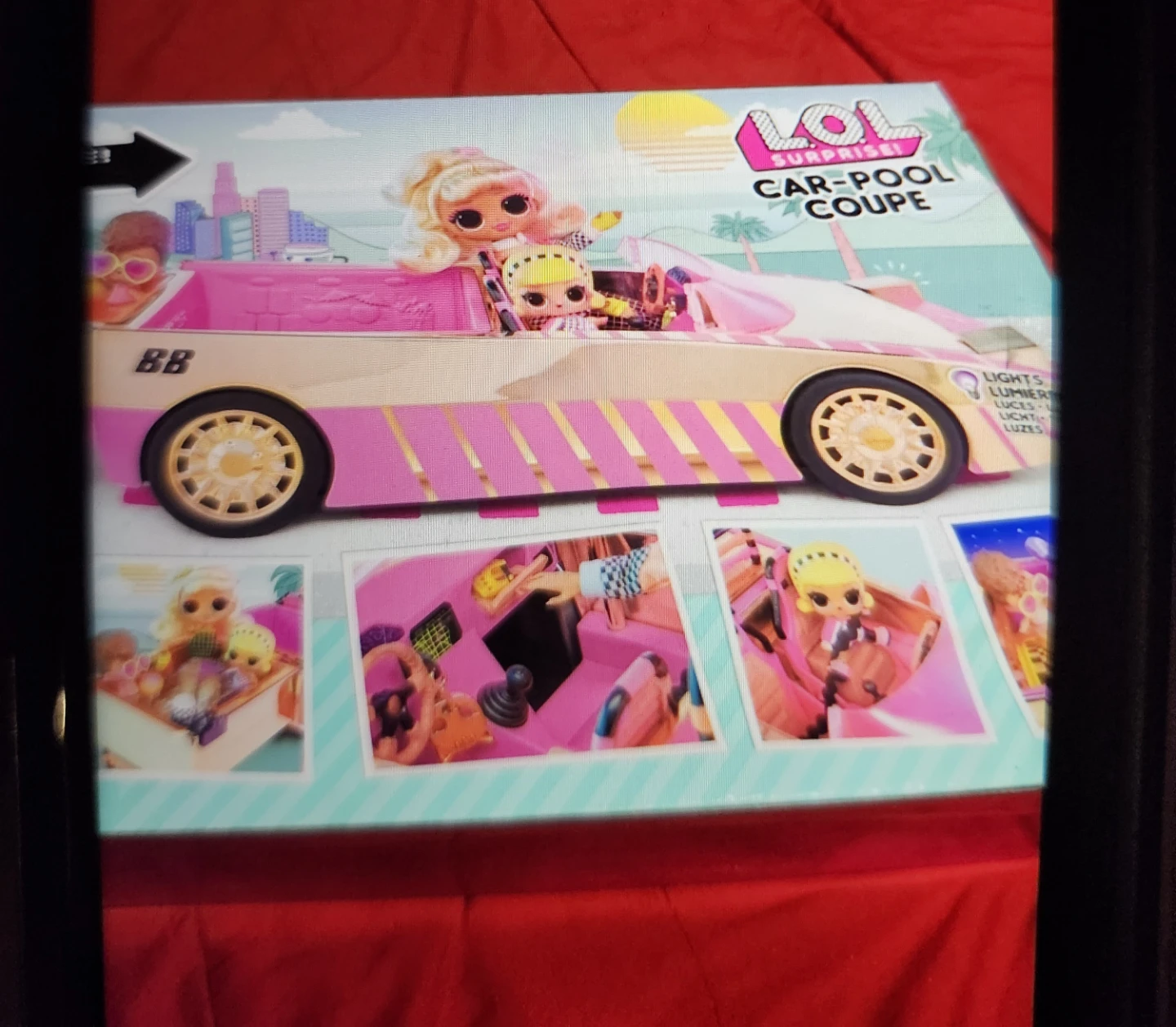 $20 lol omg doll car