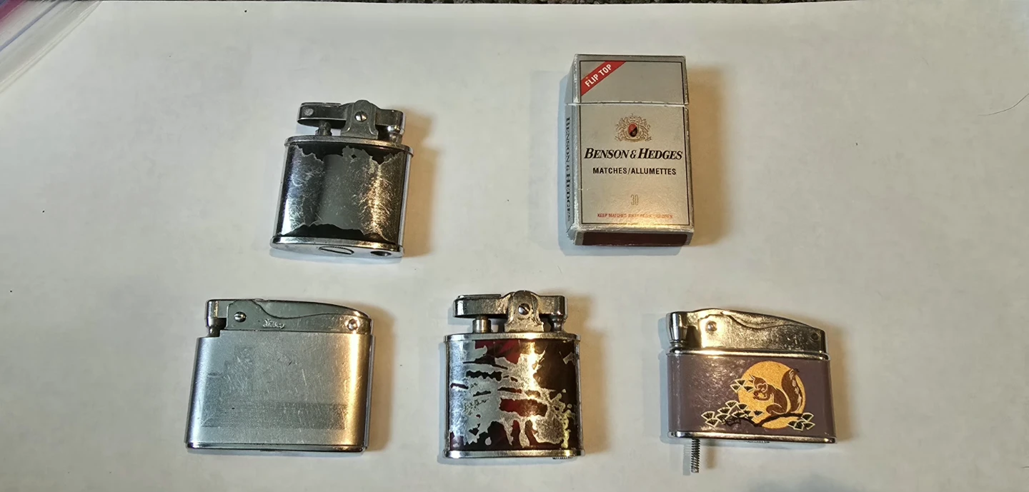 Lot of 3 Vintage Lighters