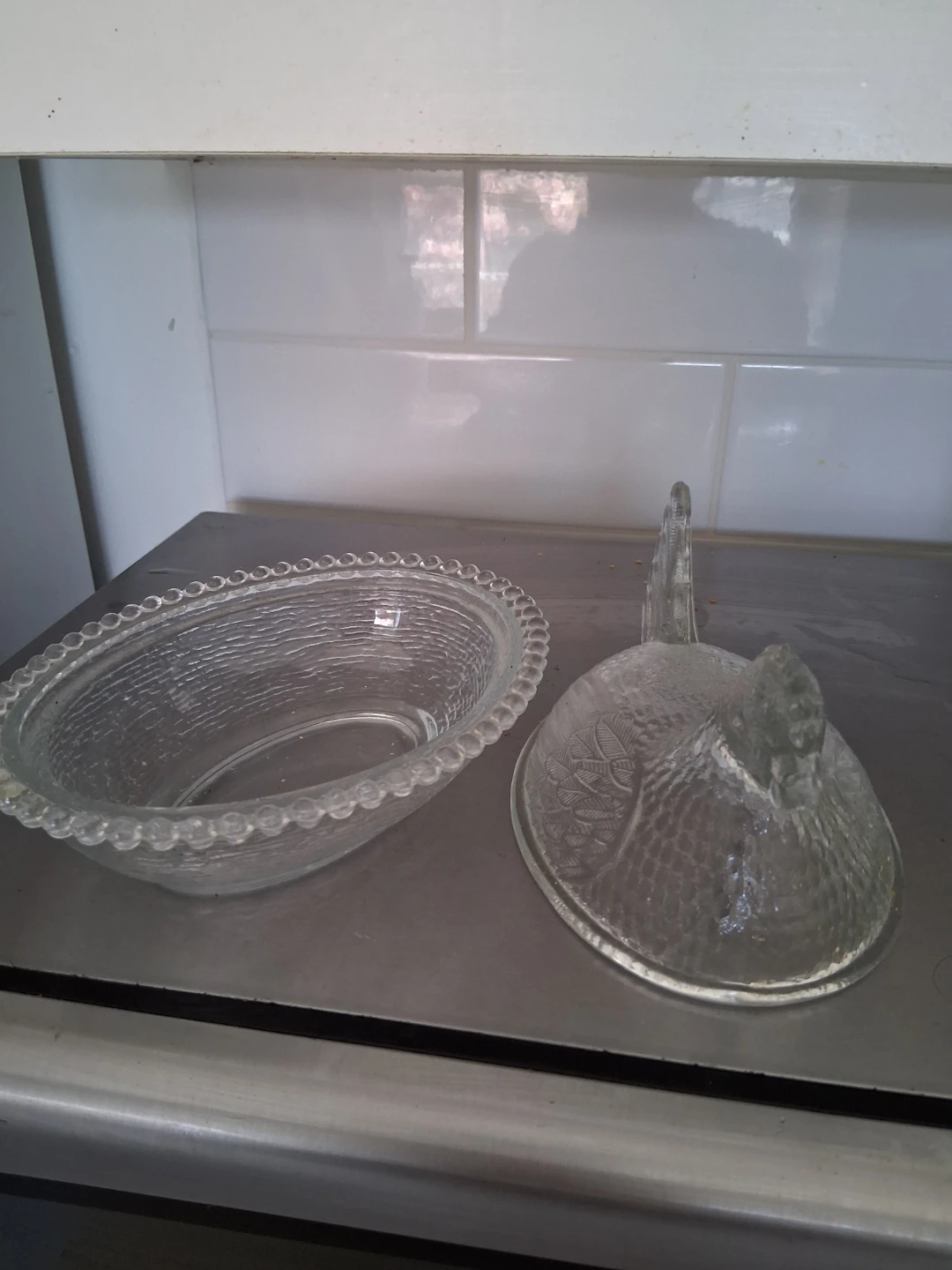Glass Chicken Covered Dish - photo 3