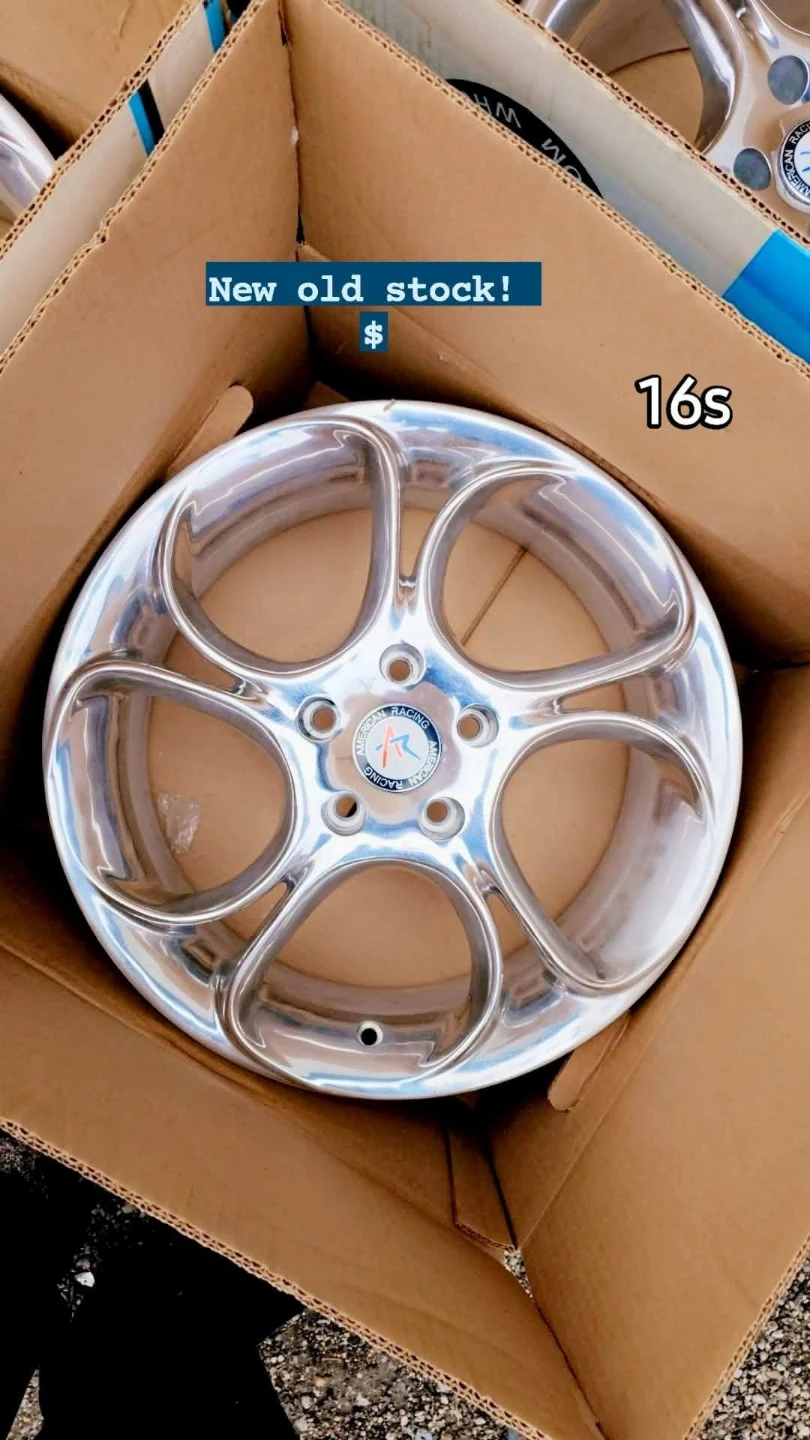 New 16 inch American Racing rims wheels 5x114.3 5x115 1999