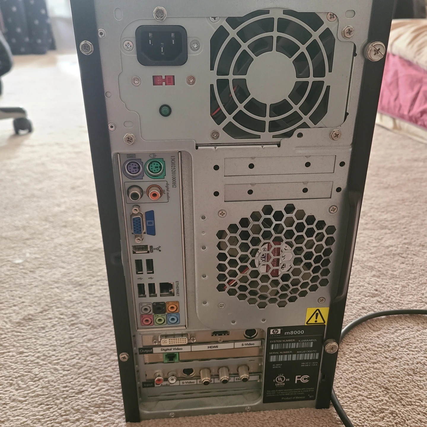 HP Media Center PC m8000 - photo 4