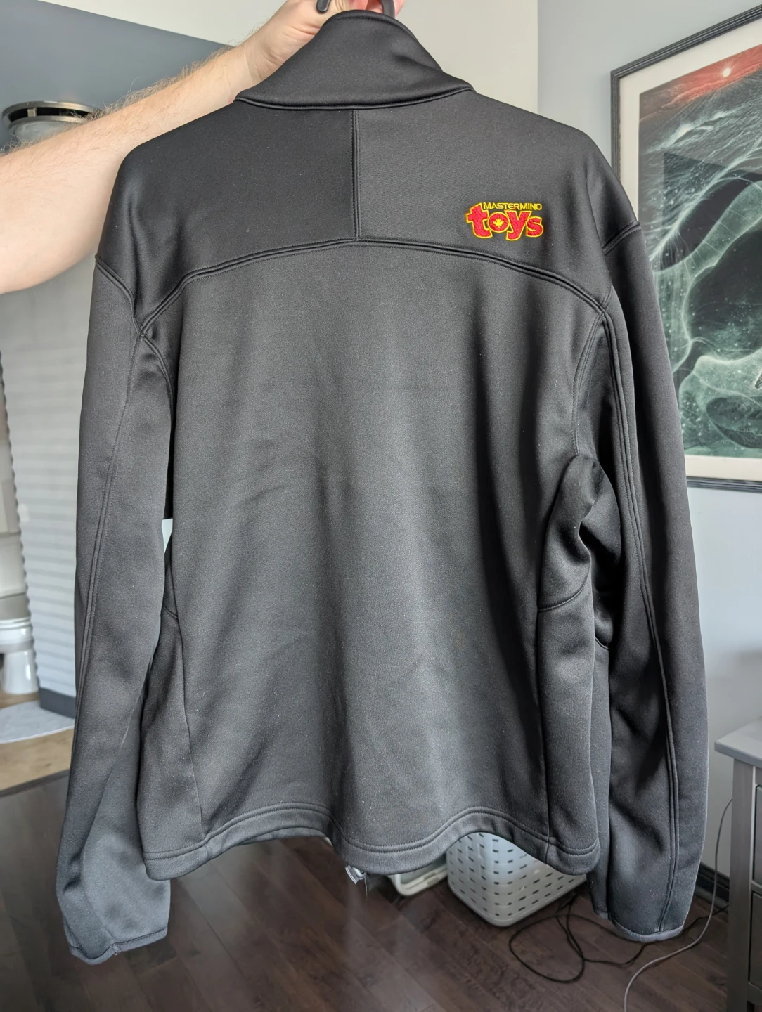 Black Full-Zip Jacket (Mastermind Toys Management Jacket) - photo 2
