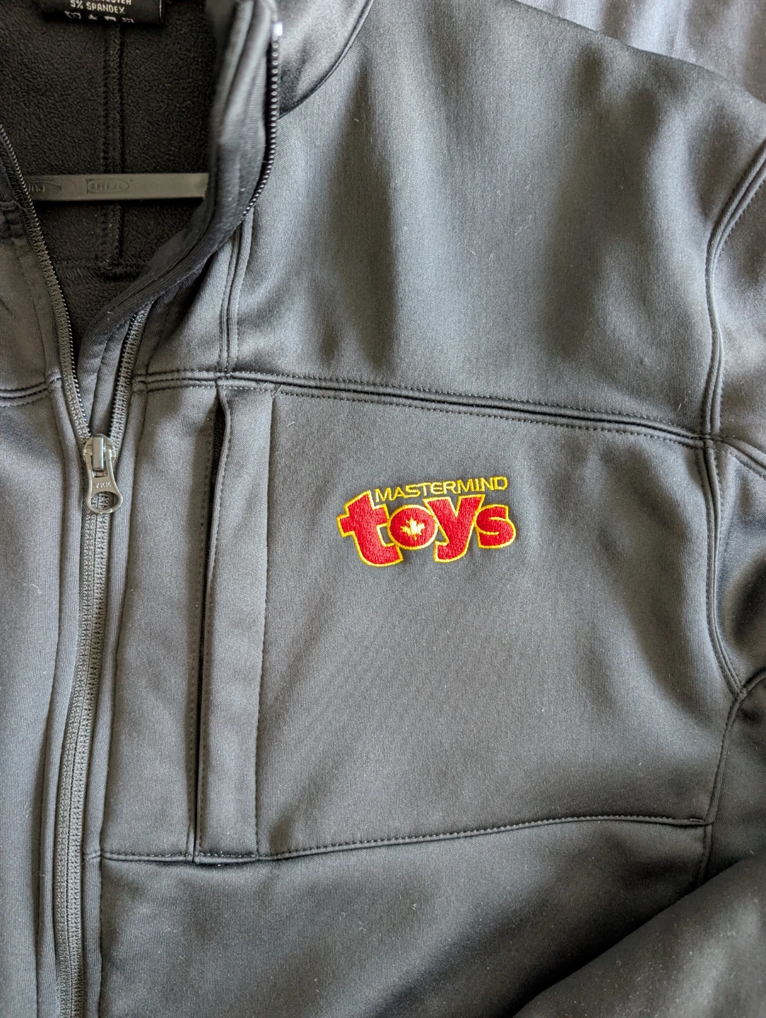 Black Full-Zip Jacket (Mastermind Toys Management Jacket) - photo 3