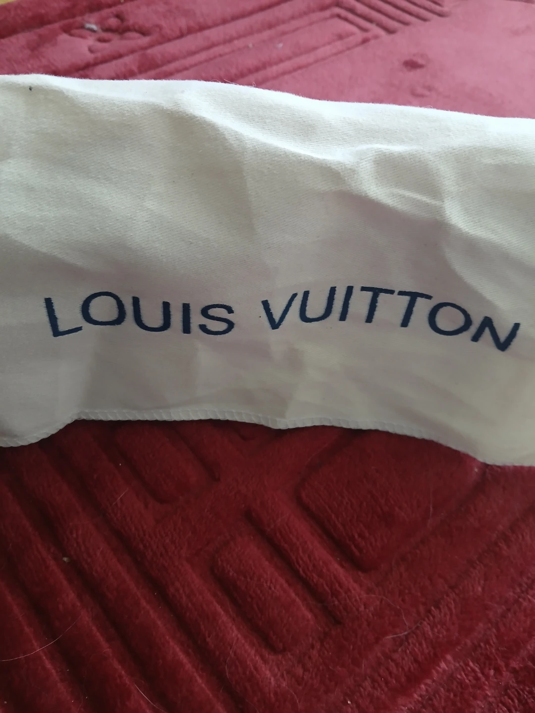 Louis Vuitton Damier Ebene Wallet with Chain