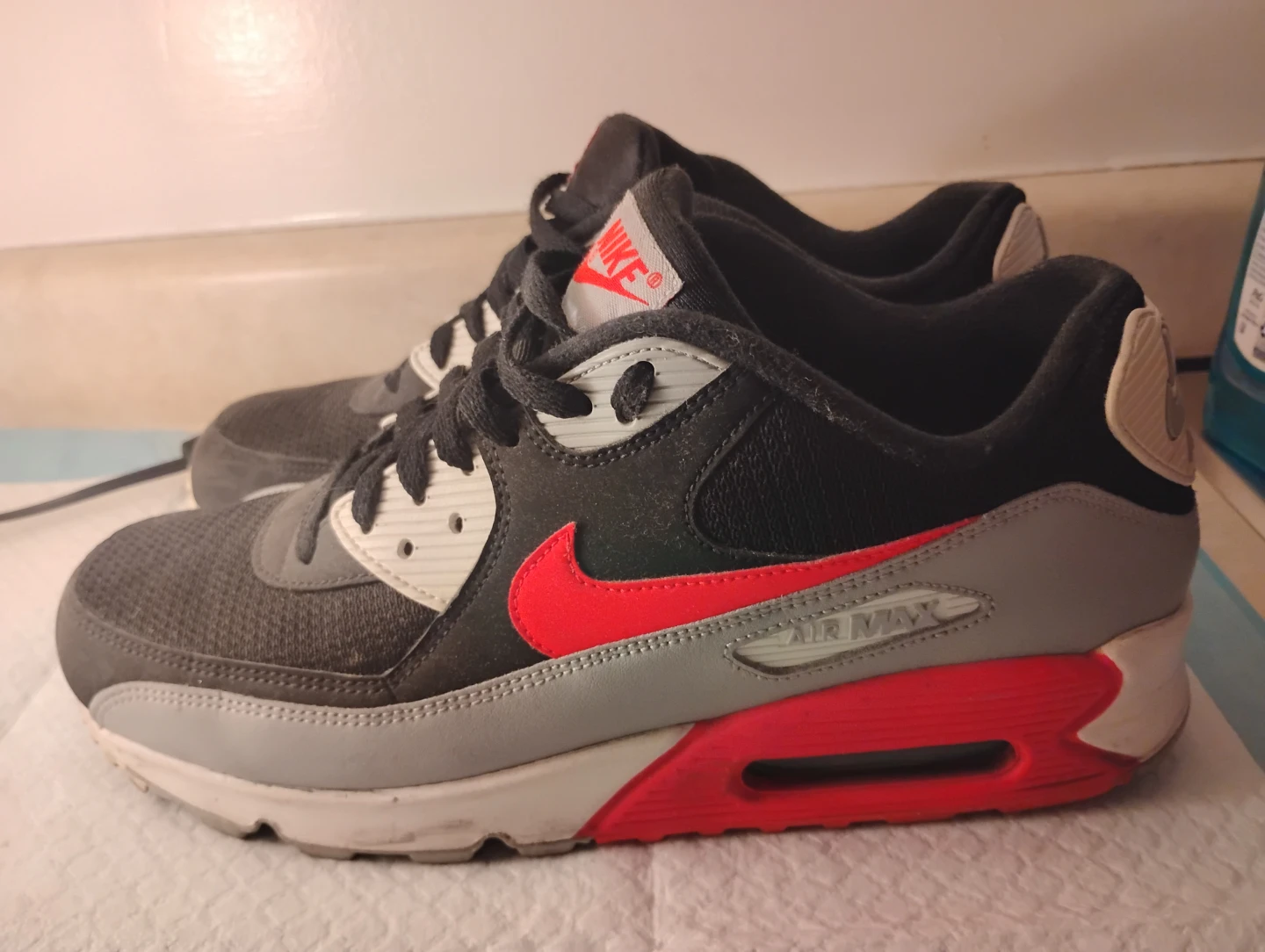 Nike Air Max 90 Black/Dark Russet Shoes Mens Size 11