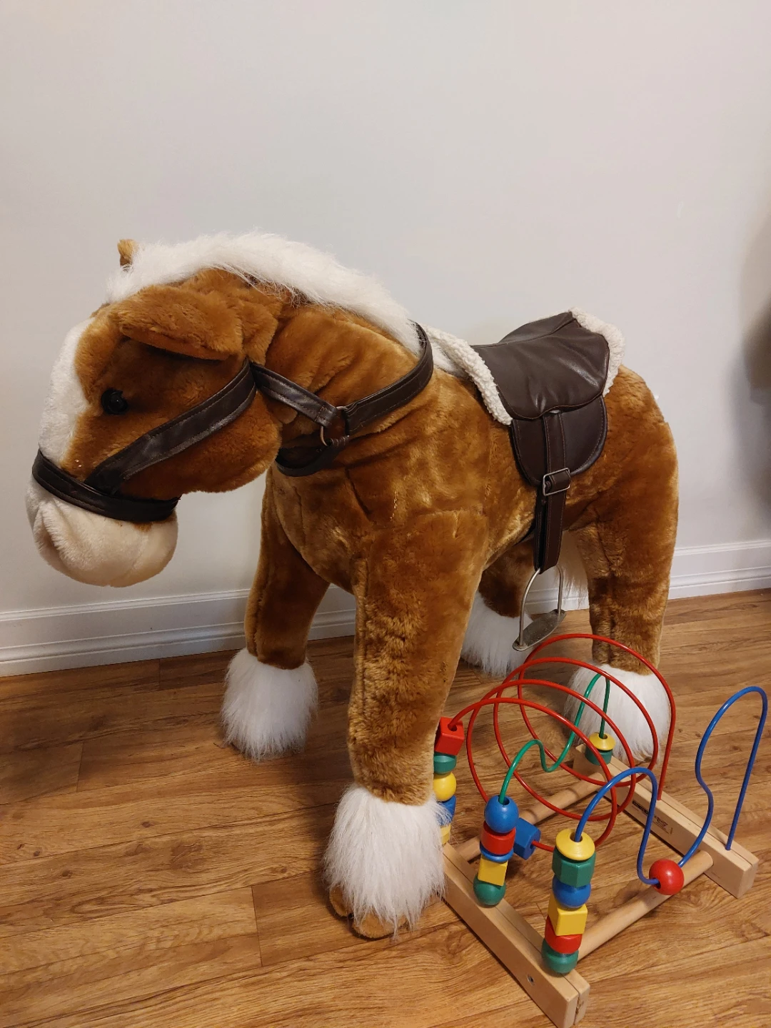Plush Ride-On Horse Toy - photo 4