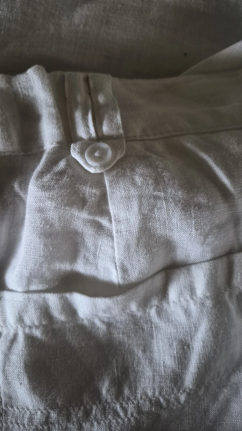 Jones New York White Linen Pants - photo 2