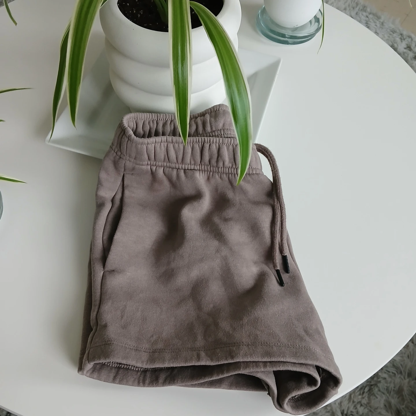 Reebok Women's Taupe Sweat Shorts - photo 2
