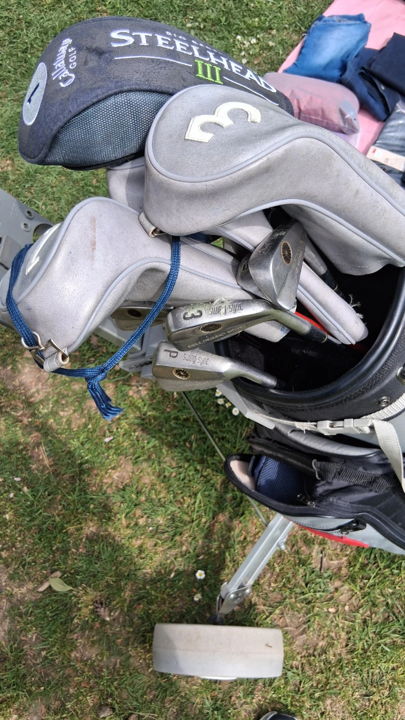 Callaway Steelhead III Golf Club Set with Bag and Push Cart - photo 3