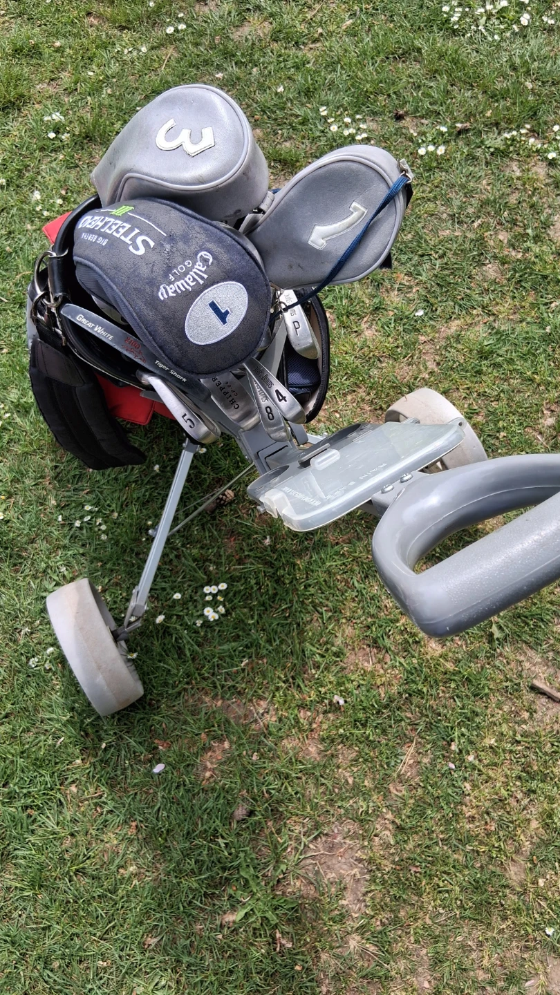Callaway Steelhead III Golf Club Set with Bag and Push Cart - photo 4