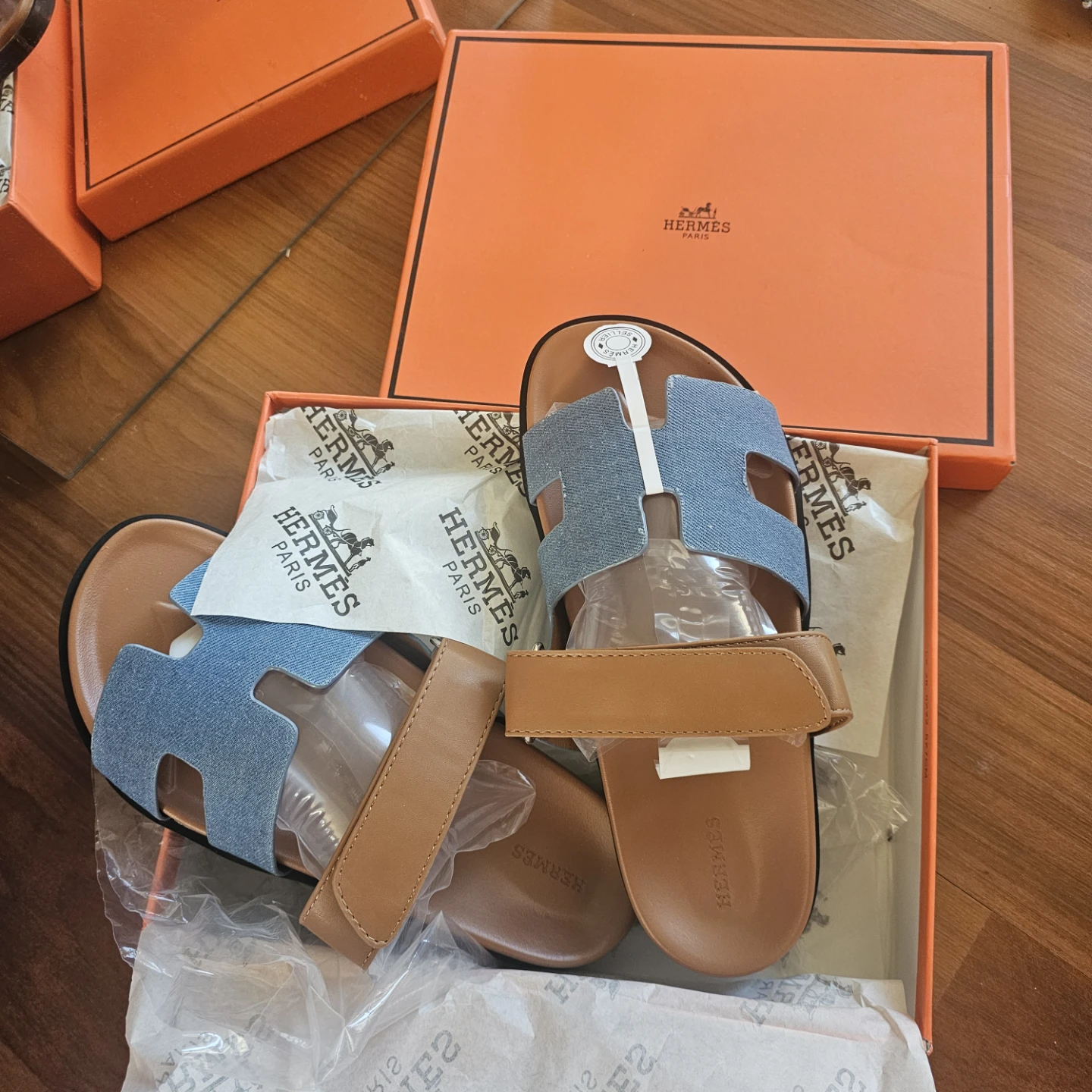 Hermès H Sandals