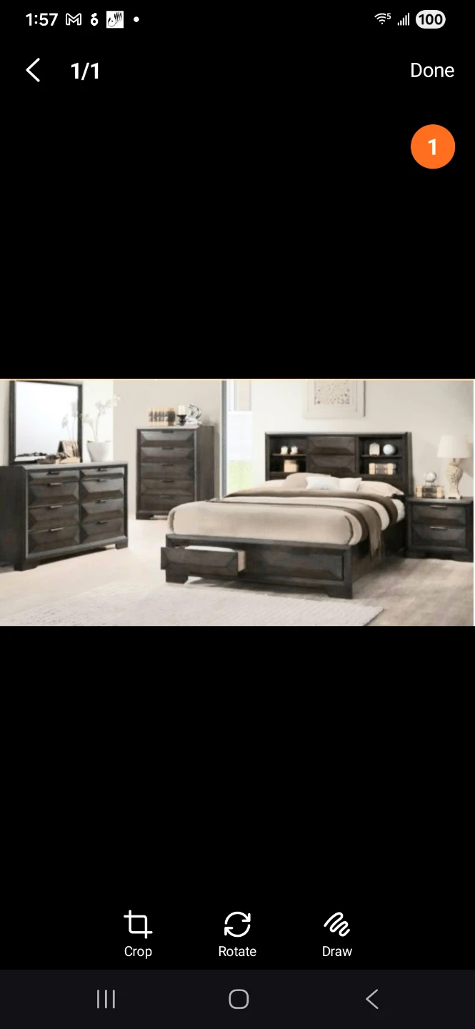 Queen size bedroom sets 4 pieces
