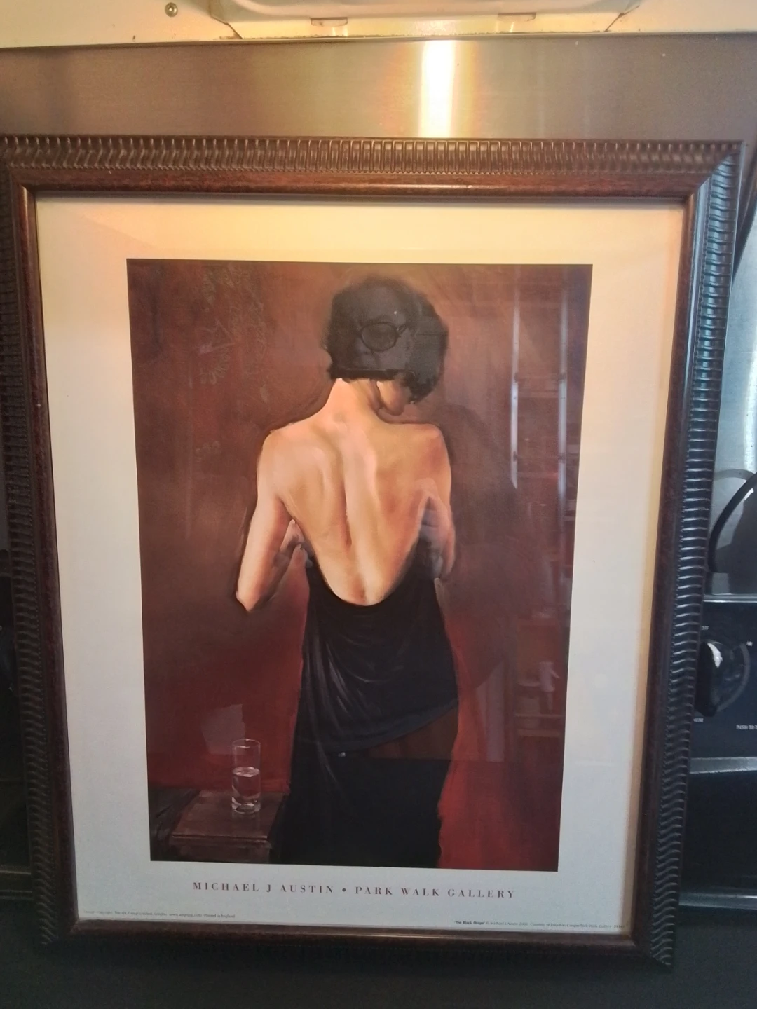 Michael J Austin 'The Black Drape' Print - photo 2