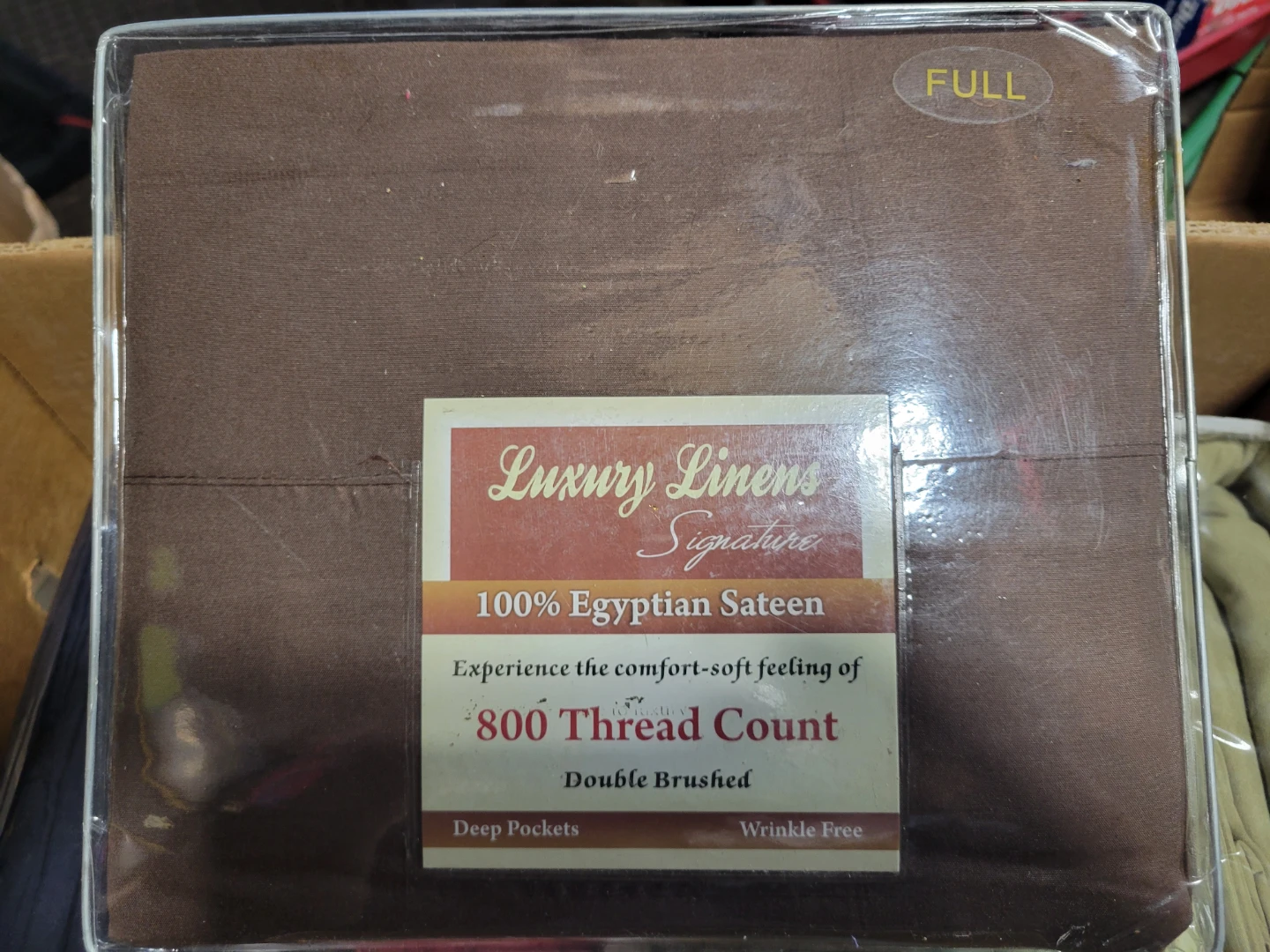 Luxury Linens 800 Thread Count Full Sheet Set - photo 4