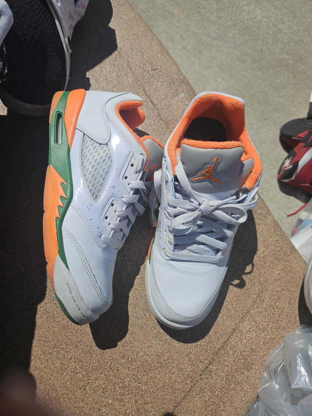 Air Jordan 5 Low Kids Shoes Size 7 Y - photo 2