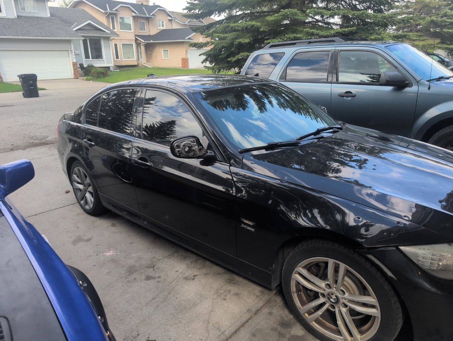 Black BMW 3 Series Sedan