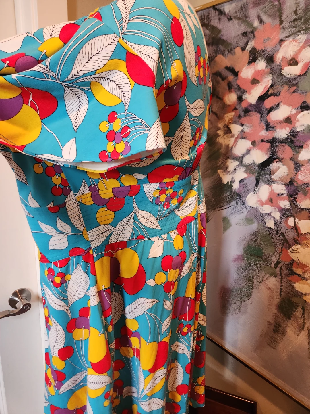 PRETTY PLUS SIZE Floral Print size 2x/ 3x romper new with tags - photo 3