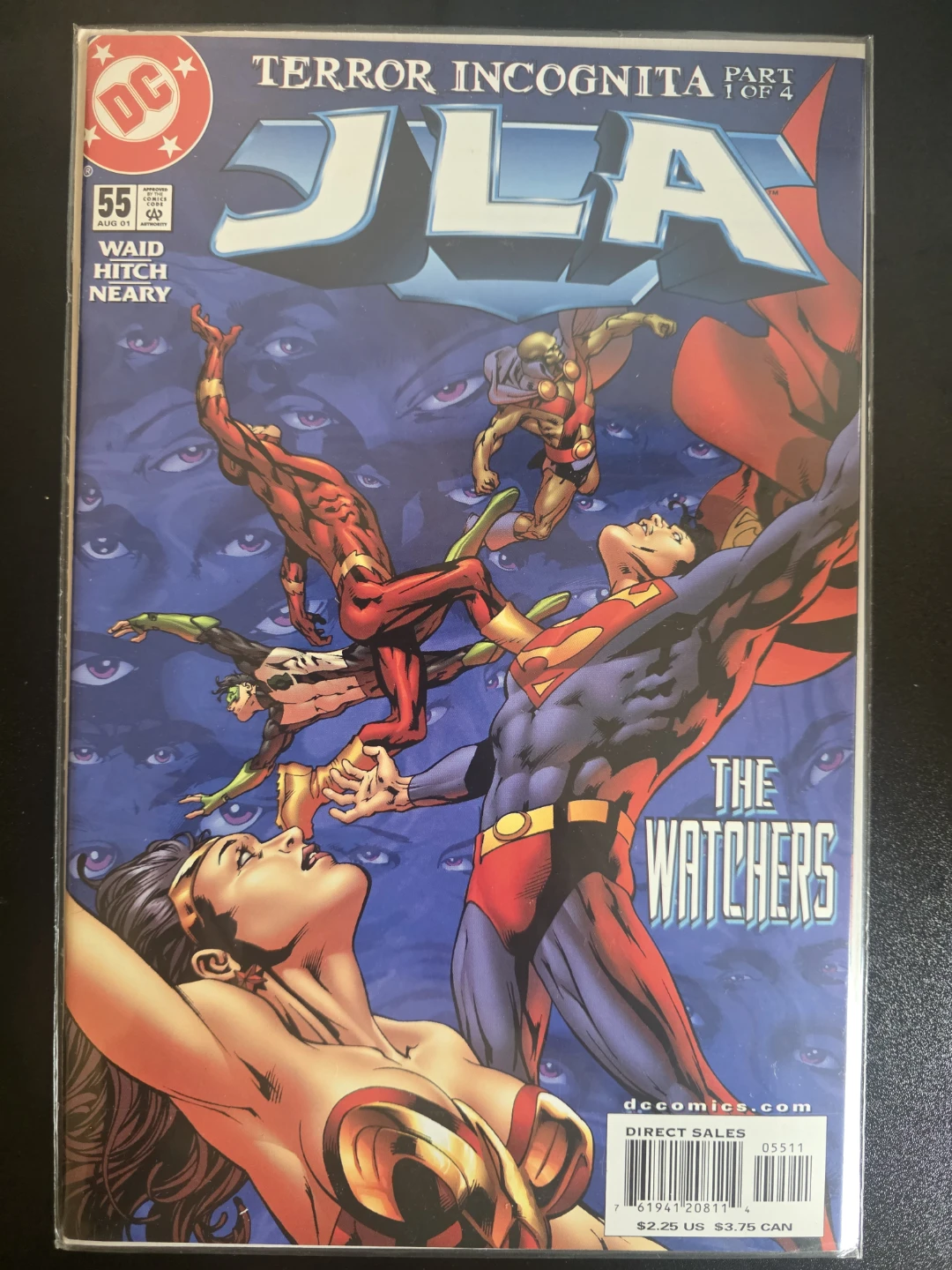 JLA Comic Book #55 "Terror Incognita" Part 1 of 4