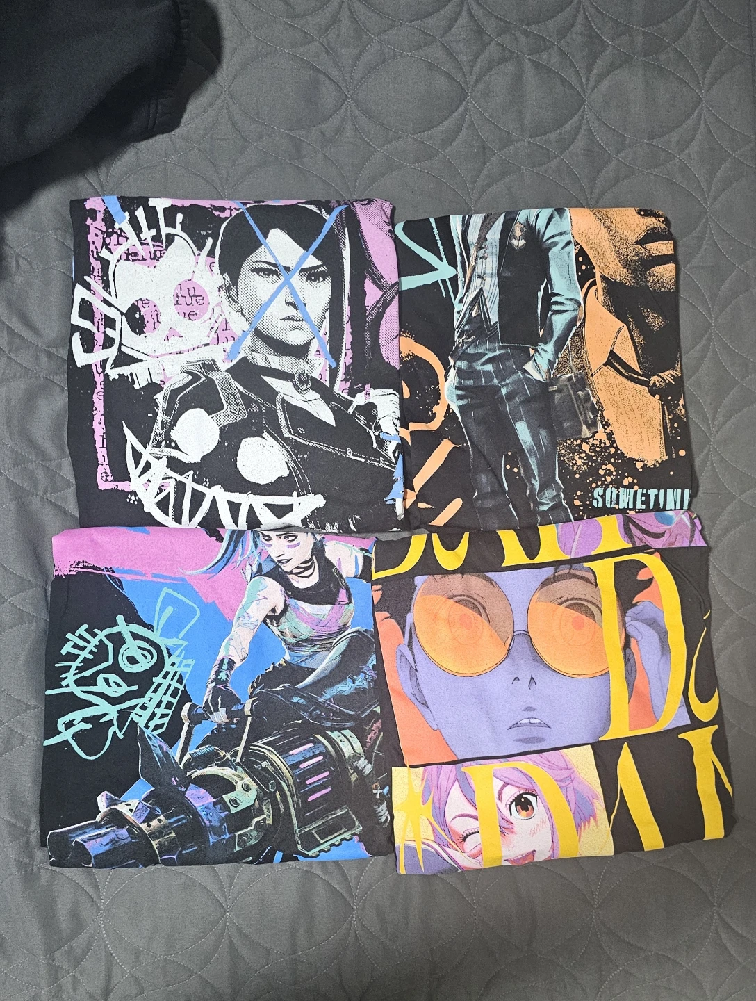 FREE Arcane x Dandadan T-Shirts Lot (4 pcs)