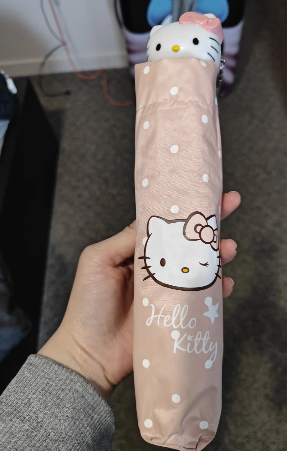 Hello Kitty Pink Polka Dot Umbrella
