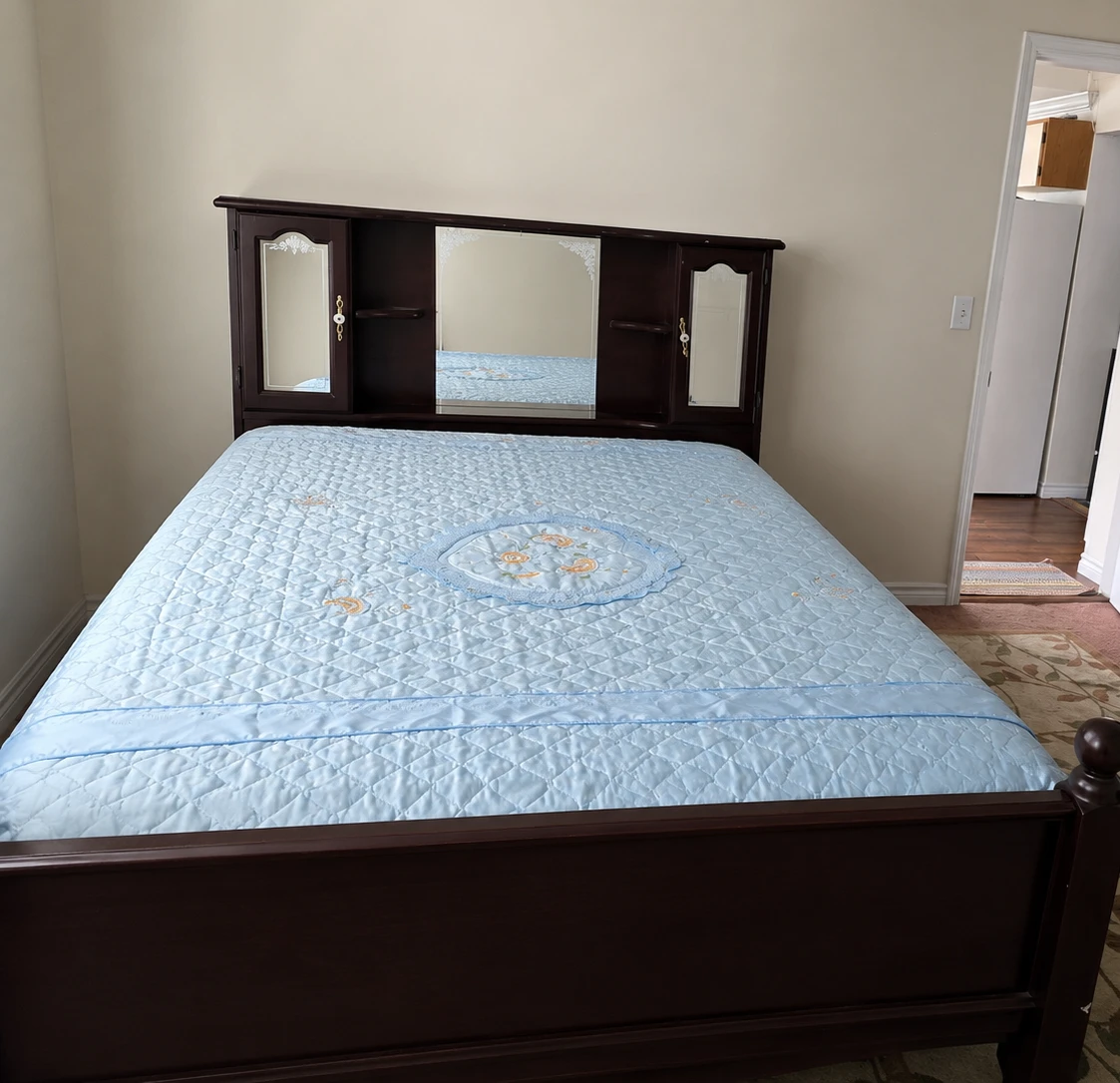 Dark Wood Bedroom Set