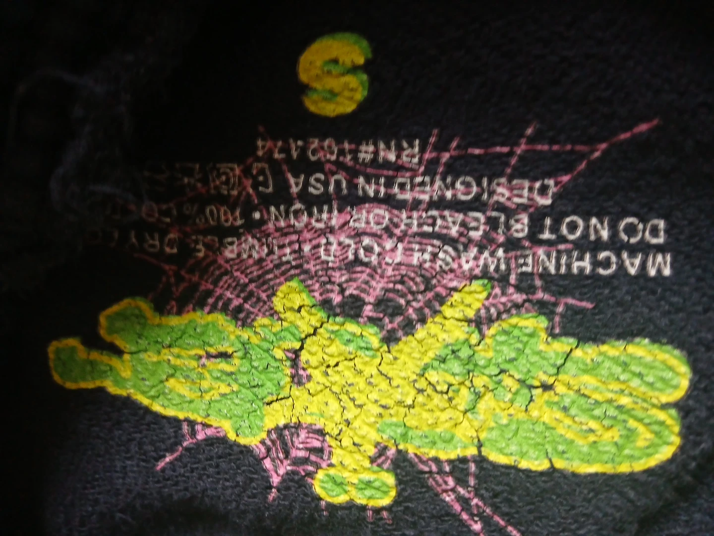 Spider Sweatpants Size S - photo 2