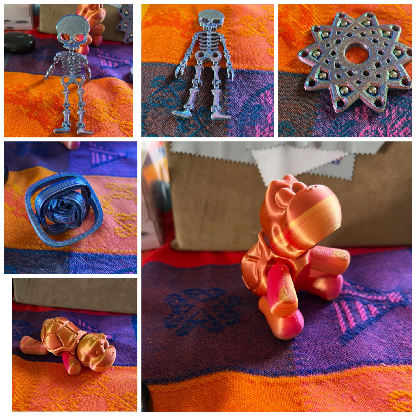 3D Printed Fidget Toys - Assorted Shapes - photo 4