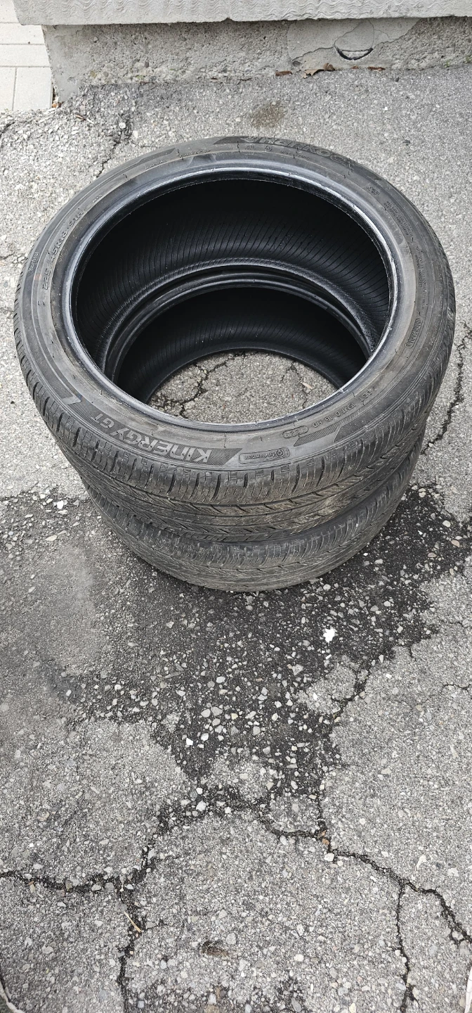 Hankook Kinergy GT Tires 225/45R18 91H - photo 3