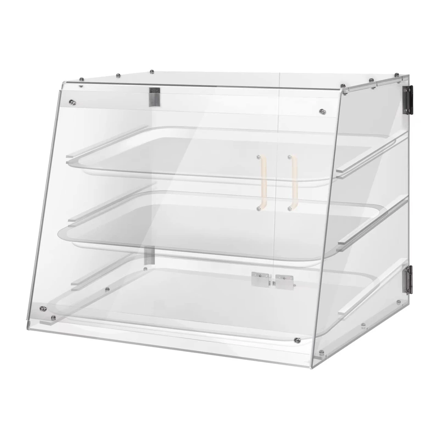 YBSVO 3 Tray Commercial Countertop Bakery Display