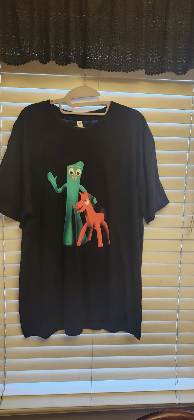 Black Gumby & Pokey T-Shirt XL