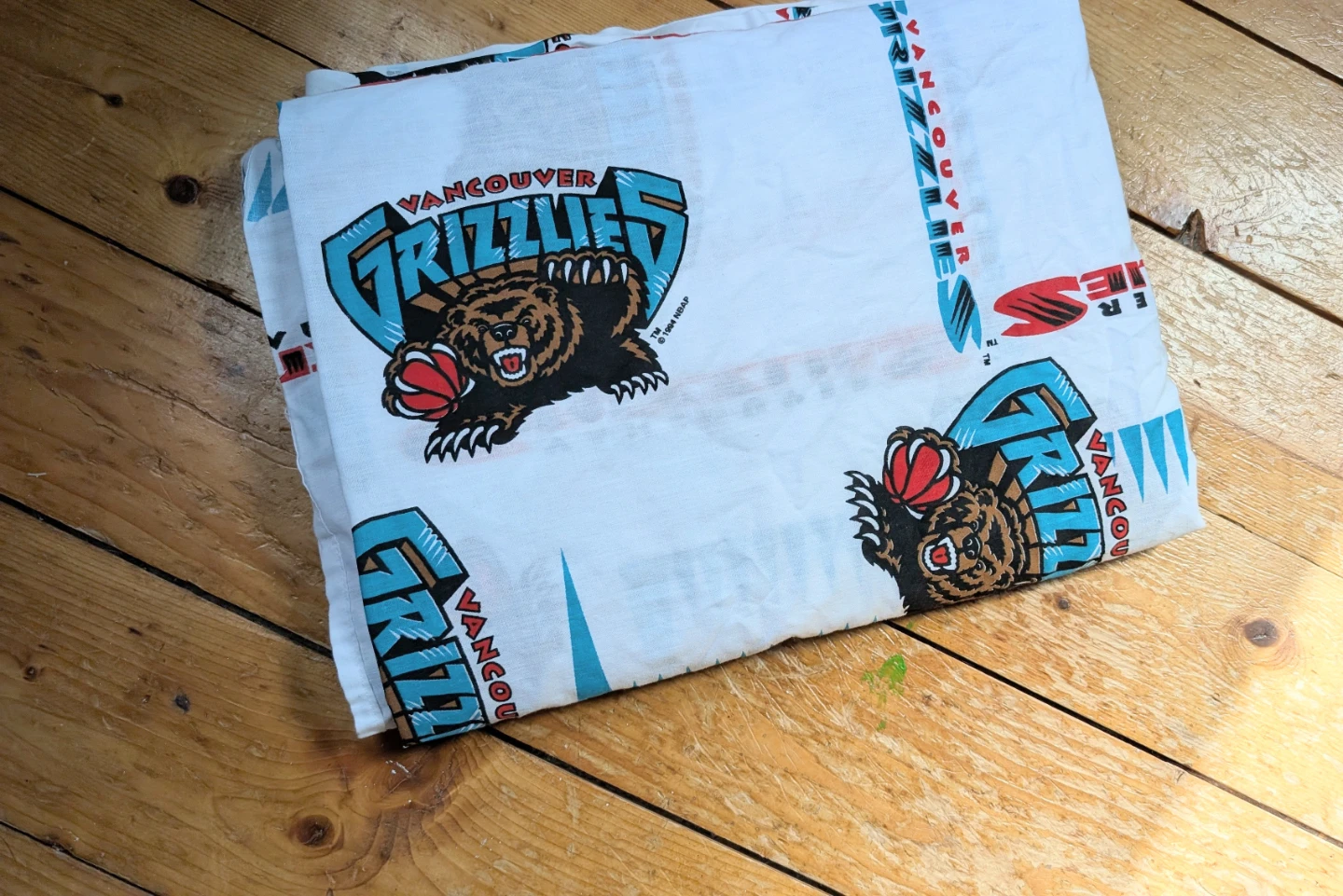 1994 Vancouver Grizzlies Twin Bed Set - photo 3