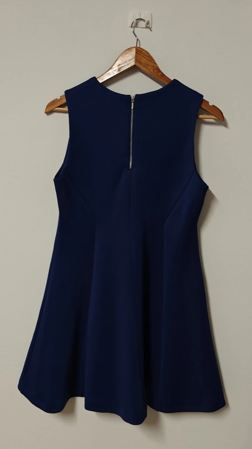 Women's Navy Sleeveless Dress - photo 2