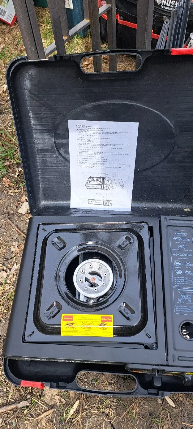 Portable Gas Stove with Case - photo 2
