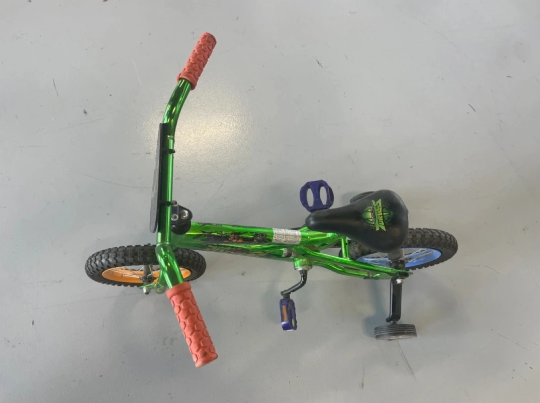 Green Teenage Mutant Ninja Turtles Kids Bike - photo 3