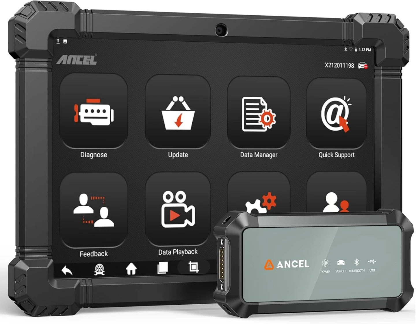 ANCEL X7HD Plus 10.1" Heavy Duty Truck Scanner