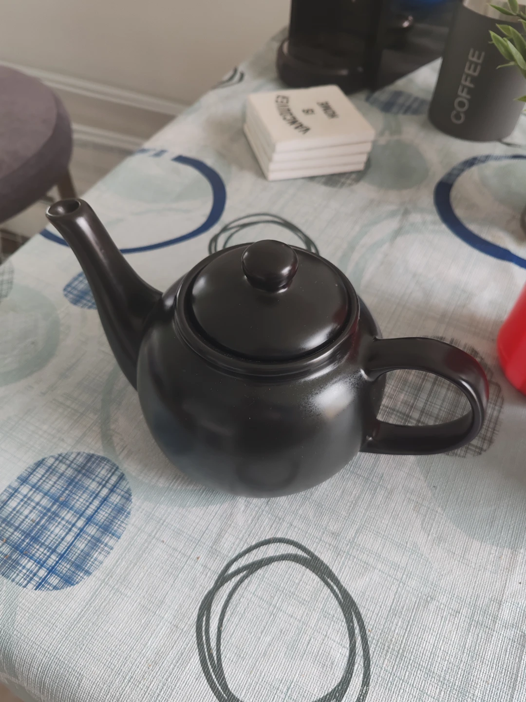 Black Ceramic Teapot - photo 5