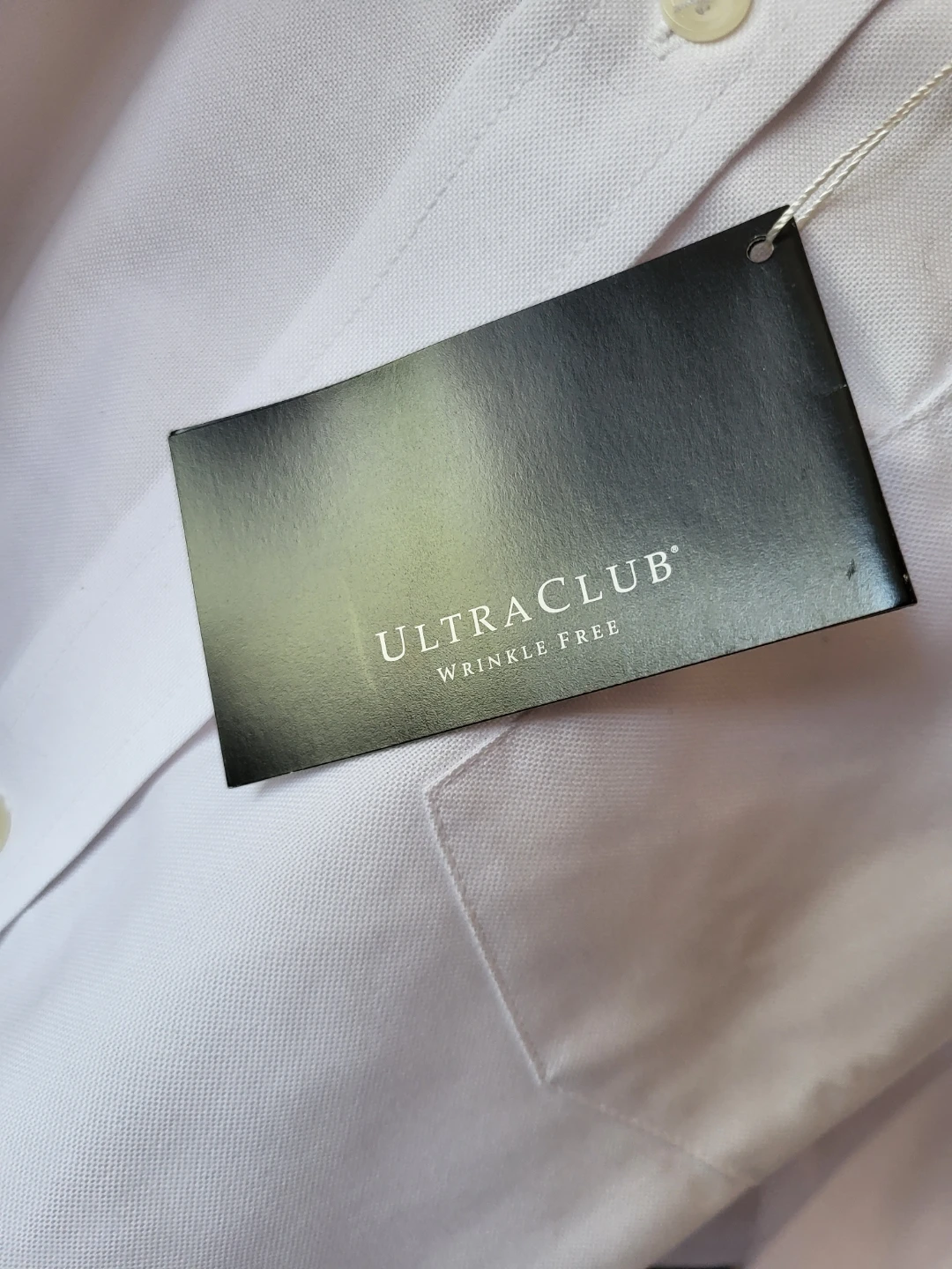 BRAND NEW, Ultra Club Ladies' Wrinkle Free  Shirt - White - 2XL - photo 4