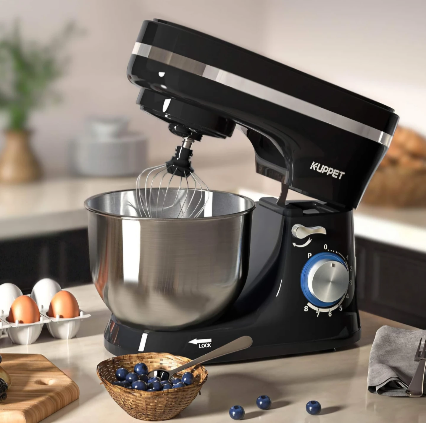 KUPPET Stand Mixer - Black - photo 4