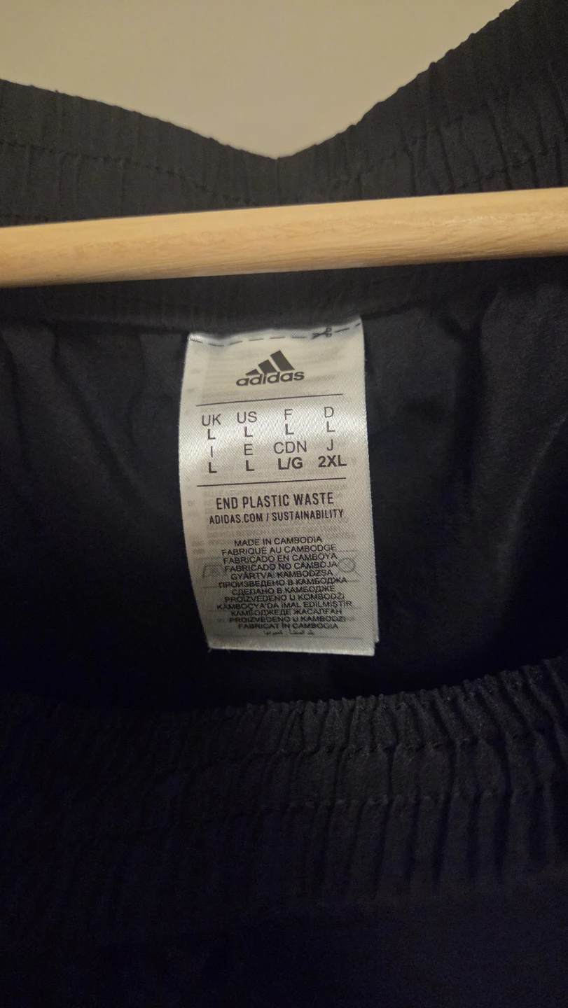 Adidas Black Track Pants Size L - photo 5
