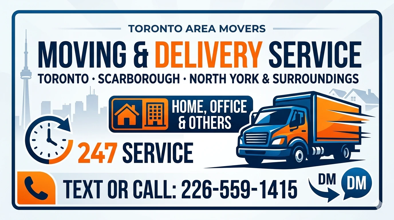 Moving and delivery services