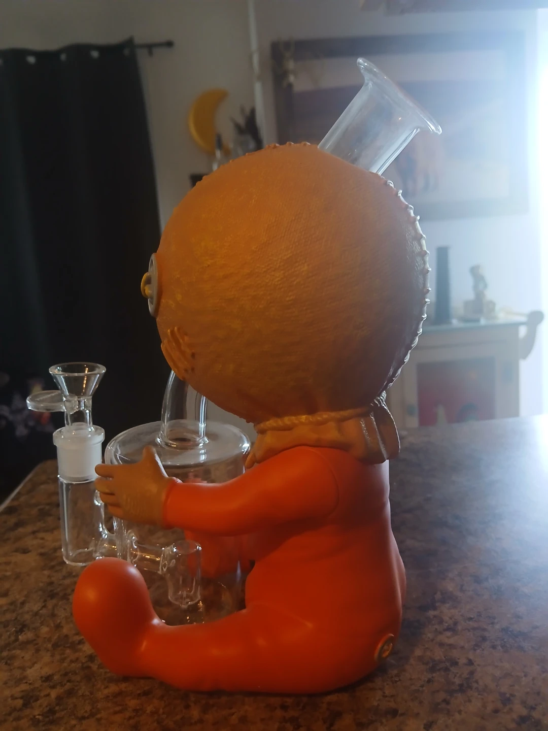 Sam Trick 'r Treat Glass Water Pipe - photo 2