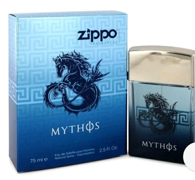 Brand new Mens Zippo Mythos 75ml Eau de Toilette
