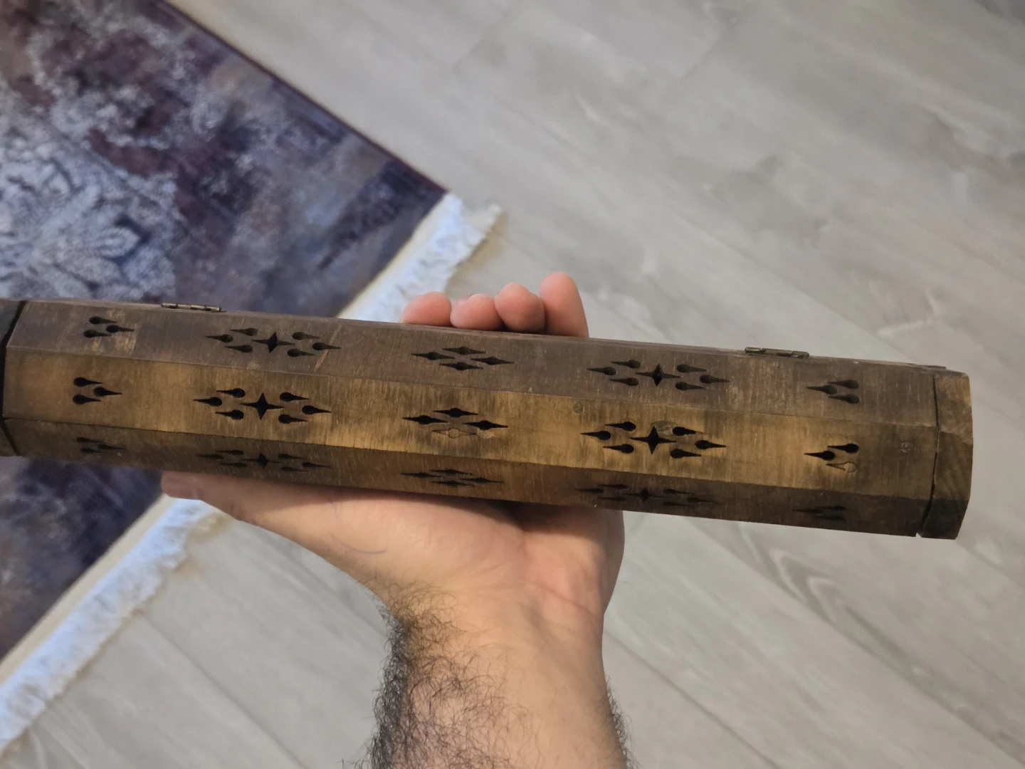 Wooden Incense Burner Box - photo 2