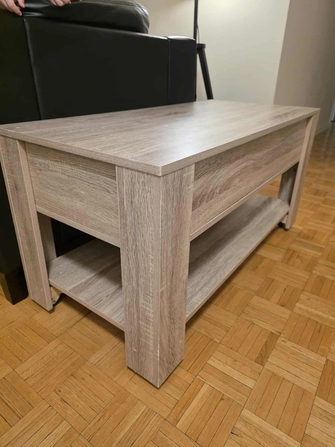 HOMCOM Lift Top Coffee Table with Storage - photo 2